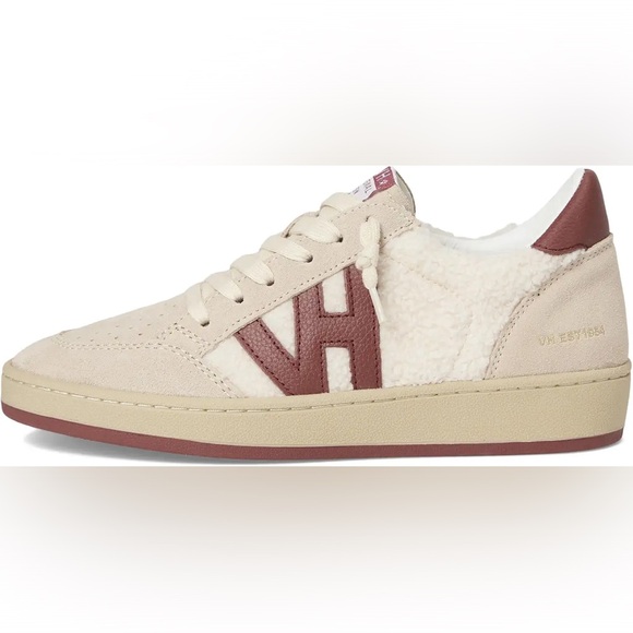 Vintage Havana Cream and Burgundy Sneakers - Picture 4 of 6